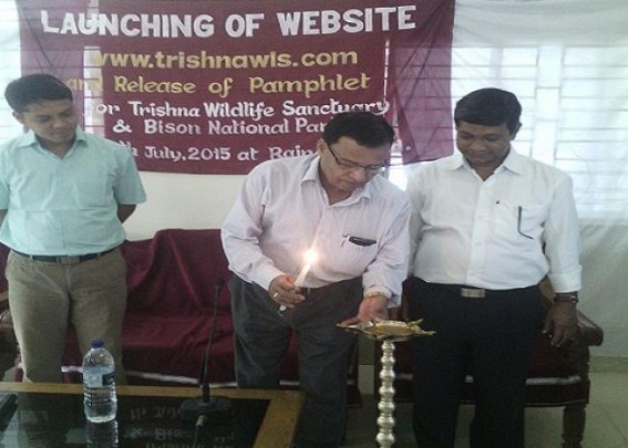Website for Tripura Trisnha wild life sanctuary launched Website for Tripura Trisnha wild life sanctuary launched